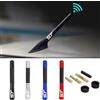 ZUIMI Accessori per antenna autoradio universale in metallo in fibra di carbonio per Ford ST Line Focus X 2 3 Mondeo Fiesta Kuga MK2 MK3 MK4 Explorer