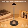 HPH Lampada da Tavolo Ricaricabile Creativa con LED Touch per Hotel, Bar, Caffè, Lampada da Tavolo Decorativa Pina Pro