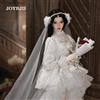 Fantasy Angel Joybjd 1/3 Wenwen Fullset A BJD Doll, Bambola Snodata Classica Stile Abito da Sposa, Bellissima Sposa