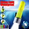 ctzsoop Torcia potente per immersioni all'aperto sulla batteria Mini luci di illuminazione portatili Lanterna flash impermeabile a LED ad alto lume