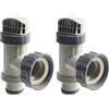NONE 2 pezzi di ricambio in plastica per valvola a stantuffo per piscina per Intex 10747 pompa per filtro a sabbia per piscina a terra accessori per piscina all'aperto