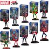 ZDTDS ZD Toys Avengers Legends Iron Man Spider Man Thor Capitan America Thanos Hulk War Machine Action Figures Gif