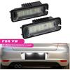 phirikes 12V Luci targa auto Lampada a LED Accessori auto per VW Golf 4 5 6 7 MK4 MK7 Passat CC Scirocco Skoda Seat Leon Ibiza