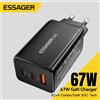 Essager 67W GaN USB Tipo C Caricatore PPS 65W Ricarica rapida per Samsung QC 4.0 PD 3.0 iPhone 15 14 13 Pro Huawei Phone Laptop Chagers