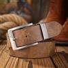 NONE Una cintura casual, individuale e retrò, accessorio di abbigliamento in stile occidentale, fibbia in metallo, cintura in PU, adatta sia per uomo che per donna