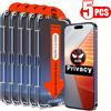 Vanveet Pellicola in vetro temperato anti-spia per Xiaomi Mi 14 15 15T 14T 13 T 12 11 Lite 13T Pro 12T 11T 11X 10T Lite Protezione schermo privacy