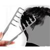 NONE 1/2 pezzi volumizzante pettine per capelli a denti larghi strumenti per arricciare consistenza soffice per uomo ideale per tutti i tipi di capelli strumenti per acconciature