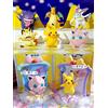 TAKARA TOMY Super Kawaii Originale Pokemon Figure Modello di Montaggio Sylveon Gengar Pikachu Meowth Dragonite Jigglypuff Confezione Regalo di Alta Qualità