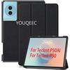 YOUQEEC Custodia per Teclast P50Ai Ai P50 2024 P50 2025 11 "Smart Tri-Folding Stand Funda con PC rigido Back Shell Slim Flip Book Cover
