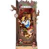 Robotime Kit Book Nook Robotime 'Fall into Wonder', Casa in Miniatura Fai-da-Te con Luci, Puzzle Decorativo per Libreria, Regalo