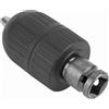 NONE Mandrino per trapano con adattatore femmina quadrato con presa per mandrino da 1/2 pollice, mandrino autoserrante con impugnatura rapida 1/2-20UNF 2 mm ~ 13 mm (0,08 "~ 0,51") Gamma di serraggio