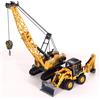 GLW Ingegneria Diecast Giocattoli per Ragazzi Lega + Plastica Trattore Escavatore Terna Gru Bulldozer Bambini Camion Bambini Modello di Veicolo Regalo