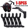 NONE 1-5 pezzi gancio per casco moto gancio multiuso gancio per bagagli per la casa supporti per giacca armadio da cucina scaffale per montaggio a parete ganci rack