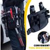 NONE Borsa per attrezzi Cintura da lavoro con fondina per clip da cintura Custodia per attrezzi per gamba Marsupio tattico Tasca portautensili per elettricista per manutenzione da uomo
