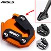 AKGLS Per KTM 1290 SUPER ADVENTURE S 1290 SAS 2021-2023 2024 Accessori Moto Treppiede Ingrandito Staffa Laterale Espansore