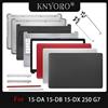 KNYORO Nuovo Per 15-DA 15-DB 15-DX TPN-C135 TPN-C136 255 250 G7 LCD Del Computer Portatile Della Copertura Posteriore Lunetta Anteriore Cerniere Palmrest Fondo caso copertura superiore