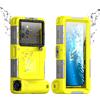 shellbox Custodia per telefono impermeabile universale da 6,9 pollici multifunzionale, resistente, impermeabile, 15 m/50 piedi, IP68, fotografia subacquea professionale