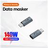 USB A/C maschio a USB A/C femmina Blocco dati Adattatore di ricarica anti hacking Convertitore di perdite anti privacy per telefoni cellulari portatili