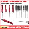 NONE 0.9/1.27/1.3/1.5mm Kit di strumenti per cacciavite esagonale Set di strumenti esagonali Strumenti HSS Set di cacciaviti esagonali per elicotteri RC Drone Auto Barche