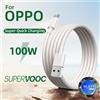TekaGene Per OPPO 100W Tipo C Cavo di Ricarica Veloce USB A A C Filo Cavo Dati Del Telefono Supervooc Per Reno 8 7 5g 5 Pro 6 Lite 4 Trova X6 X5 Pro