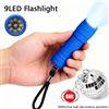 NEWBIRTH Mini torcia portatile per bambini - Luce tascabile portatile, alimentata a batterie AAA, strumento di illuminazione di emergenza per campeggio all'aperto per bambini