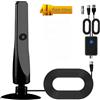 migdlai Antenna TV digitale ad onde smerigliate ad alta definizione per interni ed esterni L'antenna HDTV supporta DVB-T/T2, ISDB-T, DMB-T/H, ATSC