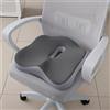 NONE Cuscino sedile ergonomico in memory foam per sedie da ufficio e auto - Supporto posturale, sollievo dal dolore ai glutei, materiale Easyclean