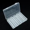 NONE Capsule portamonete per custodie rotonde da 100 pezzi diametro 27 mm + 1 scatola portaoggetti in plastica per organizer per portamonete per raccolta monete