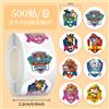 PAW PATROL 500 Pz/set Adesivi Paw Patrol Cartoon Chase Skye Adesivi Carino Bambini Cancelleria Scuola Insegnante Forniture Ricompensa Adesivo Giocattoli Regalo