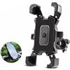 NONE Supporto per telefono per bici da moto 360 ° Supporto per telefono girevole per mountain bike, moto, staffa per supporto per moto, ciclismo antiscivolo