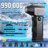 NONE Ventilatore elettrico da 990000 giri/min, getto turbo ad alta velocità, motore brushless con kit aspirapolvere, spolverino potente, regali di Natale