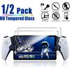 TECTINTER 1/2 pezzi protezione schermo in vetro temperato per Sony PlayStation PS5 portale pellicola protettiva antigraffio portatile accessori da gioco