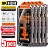 NONE 1-5PCS Facile da Installare Protezione Dello Schermo HD Per iPhone 17 16 13 Pro Max 11 15 14 16e 12 Mini XR X Xs 7 8 Plus Aria Vetro Temperato 3pc