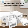 SINMARK 500/350 fogli 4 "x 6" carta per etichette termiche 100x150mm adesivi adesivi per etichette di spedizione termica DHL UPS Express etichetta con codice a barre