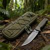NONE Fondina Tattica Molle per Coltelli, Porta Utensili EDC, Accessori da Caccia, Sport all'Aperto, Escursionismo, Campeggio, Fondina per Torcia