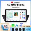 Junsun Autoradio Junsun Wireless CarPlay Android Auto per BMW X1 Mk1 (E84) 2009-2015 con ventola di raffreddamento integrata, navigatore GPS Android, lettore multimediale, WiFi, DSP, RDS, BT, SWC, schermo