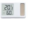 NONE Termometri ad energia solare 69HF Mini igrometro ad alta precisione Misuratore portatile professionale di temperatura e umidità