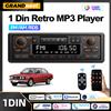 grandnavi Autoradio 1DIN retrò con lettore MP3, stereo, Bluetooth, ricevitore FM AM RDS DAB, QC3.0 per Porsche, VW, Benz, BMW, Land Rover, Audi, Alfa Romeo