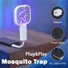 NONE Racchetta Elettrica Ricaricabile Anti-Zanzare con Luce UV, Insetticida Elettrico Portatile per il Controllo dei Parassiti, Ideale per Campeggio all'Aperto