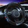 Bandai Coprivolante per Auto con Scritta One Piece, Bandiera Pirata, Protezione per Volante, Accessori Decorativi per Auto