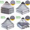 Tewango Rete Parasole in Alluminio Anti-UV per Tende da Sole Esterne, Ripari Solari e Applicazioni di Protezione Solare per Giardini