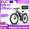 DUOTTS C29 E-Bike con Motore 750W, Batteria 48V15*2AH, Bicicletta Elettrica in Lega di Magnesio e Alluminio, Pneumatici da 29 Pollici, 21 Velocità