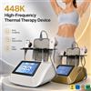 NONE Macchina Professionale per Terapia Tecar 448K OEM, Diatermia RF per Fisioterapia, Sollievo dal Dolore, Recupero Muscolare, Attrezzatura per Centri Estetici