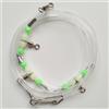 Lunker Pickerel Rig Glowing Luminoso Pesca su roccia Sabiki Hairtail Bass