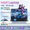 NONE Laptop Ultra Sottile da 15.6 Pollici con Windows 11, 16GB RAM, 1TB/2TB SSD, Intel Core i9-10980hk, per Ufficio Mobile, WiFi, Bluetooth e Gaming