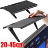 NONE Ripiano Superiore Regolabile per Monitor Computer, Scaffale per TV, Ripiano per Router e Box TV, Organizzatore per Casa