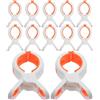 NONE Clip per Teli da Spiaggia per Sedie da Spiaggia e Crociere, Clip in Plastica Resistente per Piscina e Relax, Mollette Grandi per Appendere Vestiti