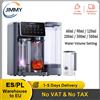 JIMMY Depuratore d'Acqua a Osmosi Inversa da Banco JIMMY R9 con 7 Fasi di Purificazione, Remineralizzazione e UV, Riscaldamento Istantaneo in 3 Secondi, 7 Temperature