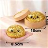NONE Dumpling Glitter Colorati in 6 Stili con Scatola, Giocattolo Sensoriale Antistress a Forma di Raviolo