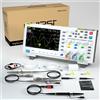 FNIRSI Oscilloscopio digitale Fnirsi 1014D a doppio canale con generatore di segnale integrato, larghezza di banda analogica di 100 MHz, frequenza di campionamento di 1 Gsa/S, design 2-in-1, un oscilloscopio